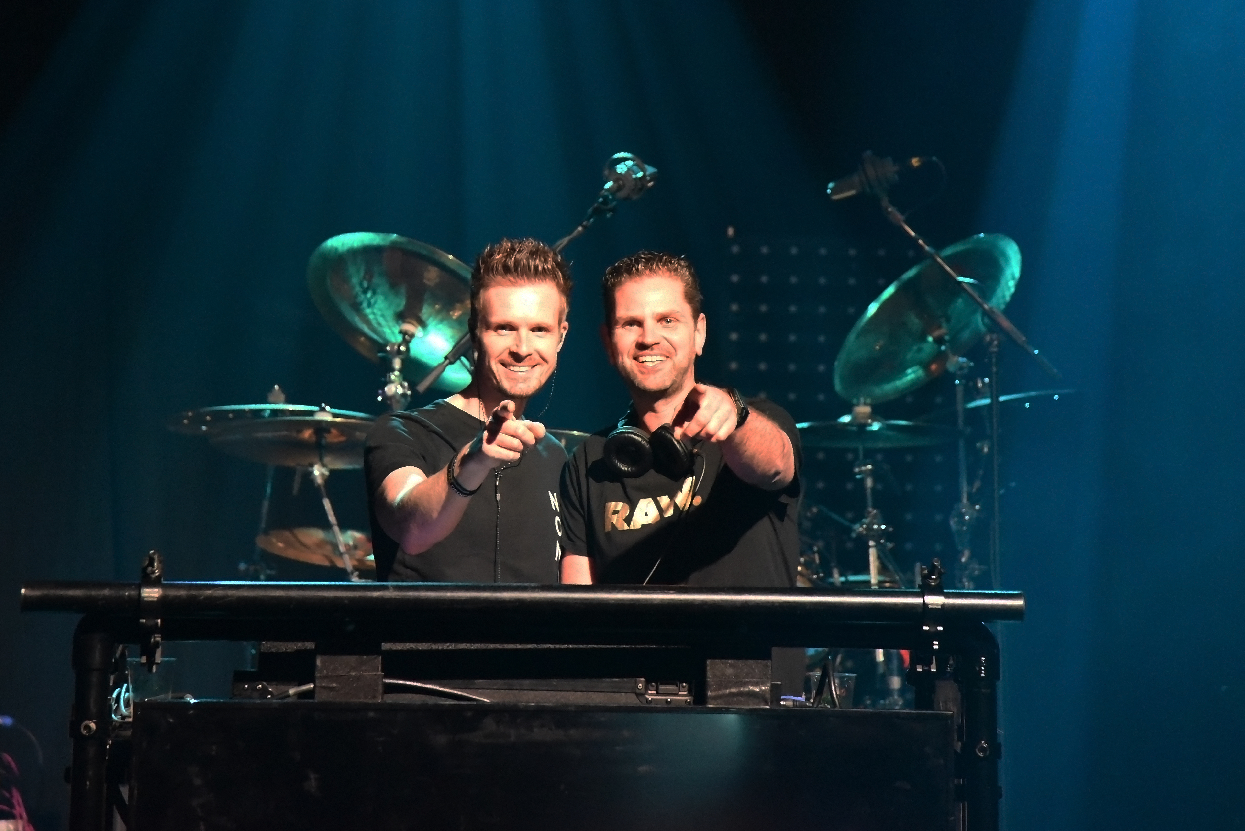 X-Ray & Van Hees op het podium